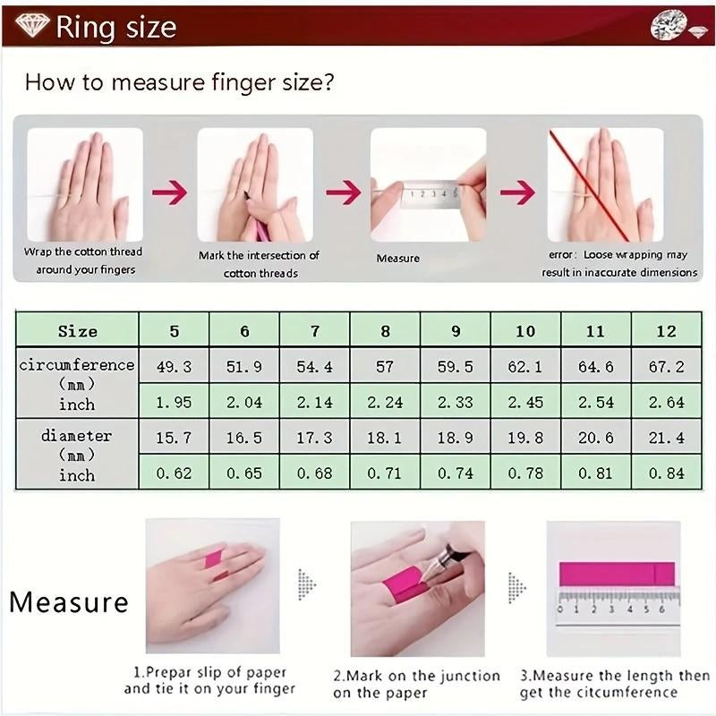 Vintage 1Ct Heart Cut Gems Three-In-One 3 Pieces Set Halo Wedding Engagement Promise Eternity Ring Set for Women Accessories
